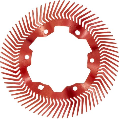 Ersatzbürstenscheiben (14 Stück) - Geeignet für die Maxxbrush Rote Hochleistungsbürste aus Nylon und Metal