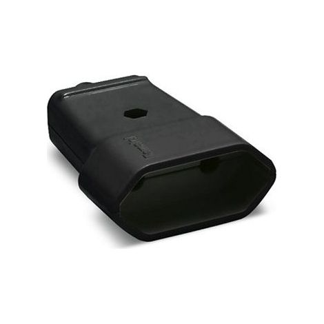 BASE MOVIL 10A-250V NEGRO - FAMATEL (1/4)