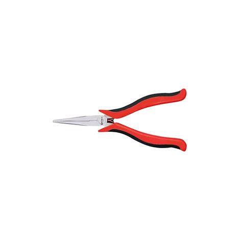 Pinzetta per elettronica becchi piatti 125 mm.