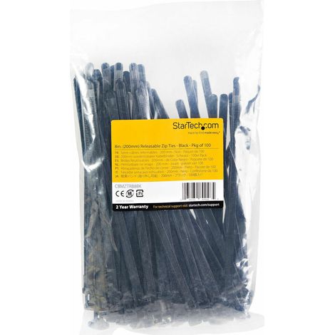 100 PK di fascette RESEALABLE 8ACCS (1/5)