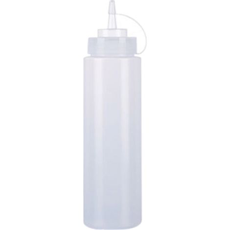 Bouteille À Seringue - 32 Oz - Embouchure Large - Pour Huile Sauce Assaisonnement - Lot De 6 (1/5)