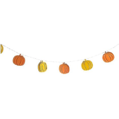 Halloween-Dekorationen, DKD-Wohndeko, Kürbisgirlande (1/3)