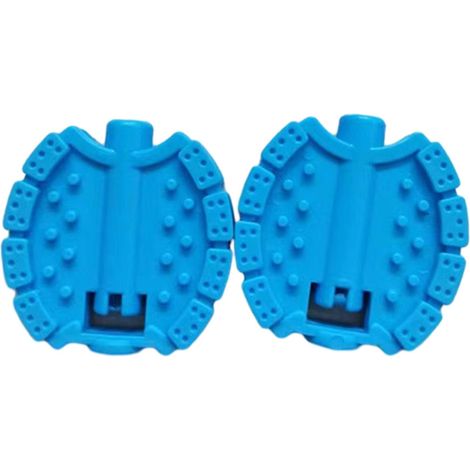 1 paire de pédales de rechange pour vélo enfant, tricycle, pédales antidérapantes, accessoires de vélo, bleu (1/5)