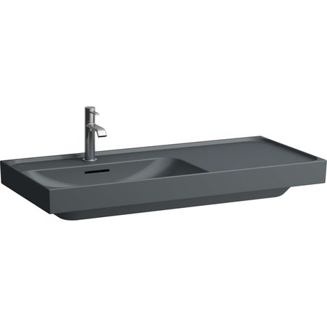 LAUFEN MEDA lavabo, encastrable, tablette à droite, 1000x460mm,