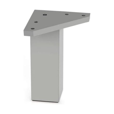 PIED DE TABLE ALUMINIUM MAT ABS - 40X80 MM (1/2)