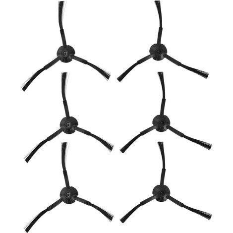 6 Pièces Brosses Latérales de Rechange ABS pour Robot Aspirateur NARWAL YJCC001-1 (1/5)
