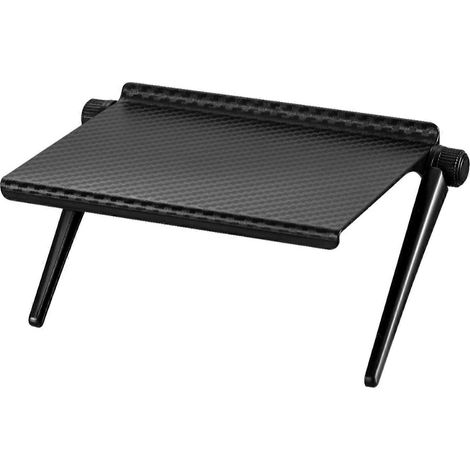 Support de rangement pour étagère supérieure d'écran d'ordinateur/TV, robuste et facile à installer, avec conception réglable. - AquaForge (1/5)