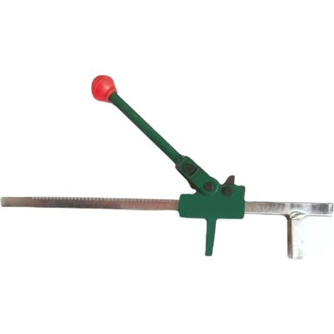 Jeffergarden Extenseur de pneu manuel Métal durable Traitement thermique haute dureté Changeur de pneu portable pour réparation et entretien Type étendu 2