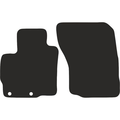 Alfombrillas delanteras de terciopelo BASIC para: Mitsubishi Outlander III SUV (2012-) (1/2)