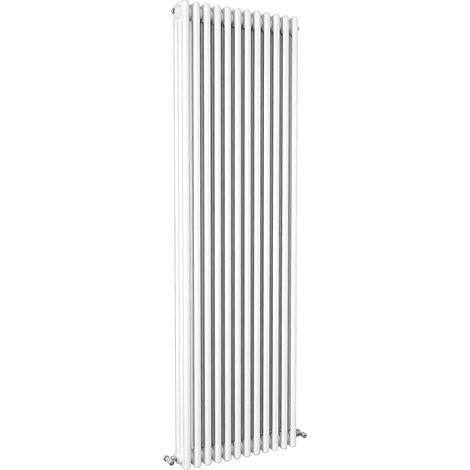 SKY Bathroom Traditional Cast Iron Style Radiator 3 Column White 1800x560mm (1/5)