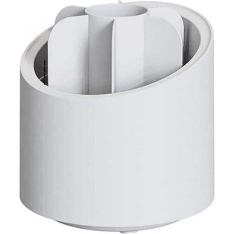Organisateur de maquillage rotatif --- Convient pour ranger le rouge à lèvres, les pinceaux de maquillage, la salle de bain, la commode (6 compartiments blancs). (1/5)