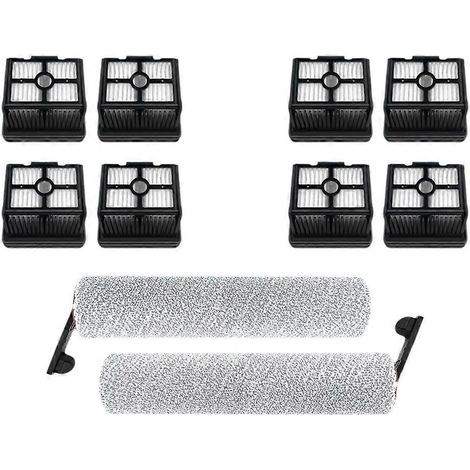 Lot de 10 pièces de rechange pour aspirateur Dreame Mova K20/K20 Pro : brosse rotative et filtre HEPA pour une efficacité de nettoyage accrue. (1/5)