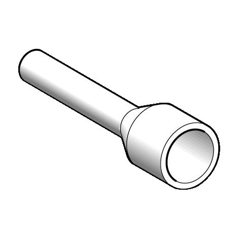 Lot de 100 embouts de câble Linergy DZ5 1,5mm² noir (DZ5CE015) (1/2)
