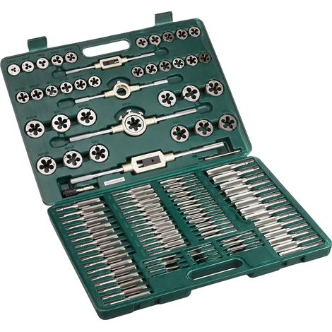 Mannesmann M53255 Set per filettatura, 110 pz. (1/4)