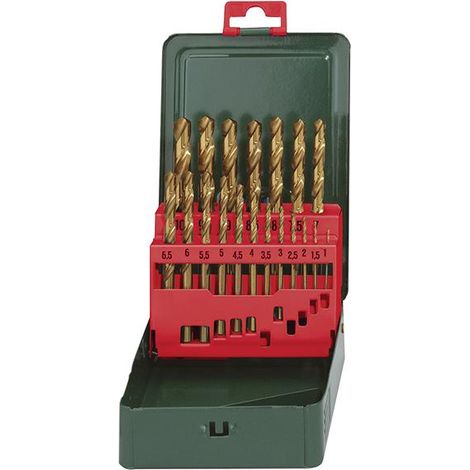 HSS-Tin Drill Bit Set 19 Piece