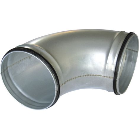 Gomito a 90° con guarnizione D125