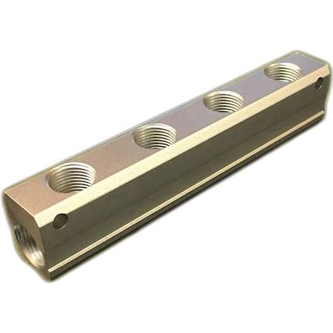 Striscia di riduzione in alluminio 2x3/8" 4x1/4"