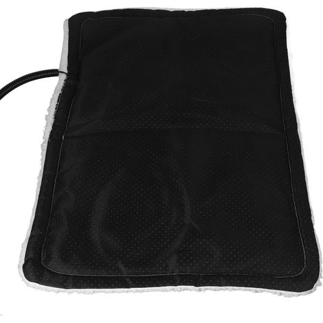 10W 5V Coussin Chauffant pour Animaux USB Prise Résistant aux Morsures Tapis Électrique pour Chien Chat 75x55x2cm (1/5)