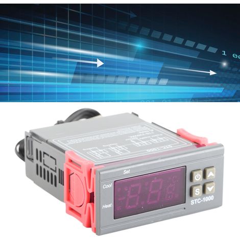 STC-1000 Temperaturregler für Heizung und Kühlung, Digitalthermostat, 110–220 V Wechselstrom (1/5)