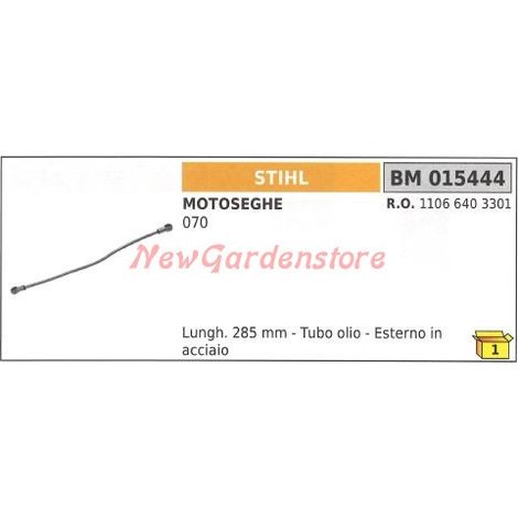 STIHL Stahl-Außenölschlauch für Kettensäge 070 015444