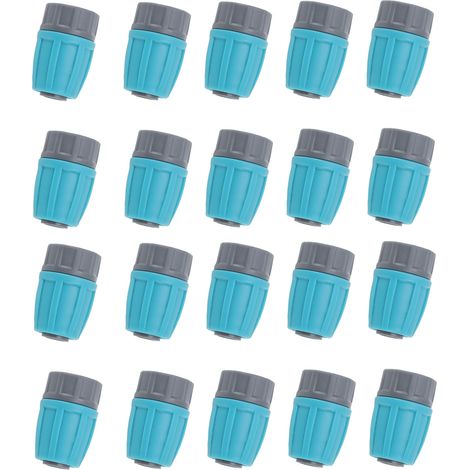 15 raccords à écrous autobloquants pour tubes d'irrigation 16 mm, en PE durable, anti-vieillissement, résistant aux acides et écologique. (1/5)