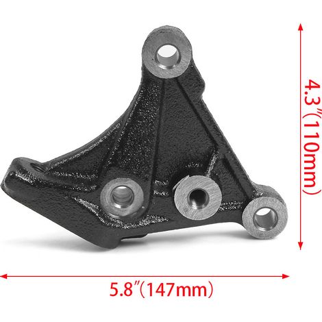Pièces de modification automobile pour Honda CRV K24 02-06, support de remplacement de moteur 11910-ppa-000 (un jeu) (1/4)