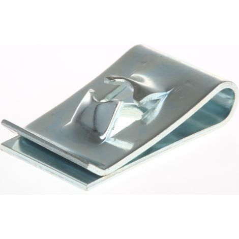 Rs Pro – Écrou cage en acier No. 10 – Filetage métrique pas standard – Dimensions 12.7 x 19.8 mm – Sachet de 100 unités