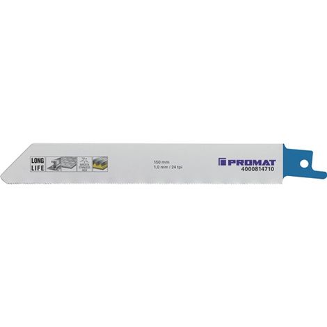 Säbelsägeblatt L.130mm Bi 24Z./Zoll flex.fein PROMAT 5St./VE