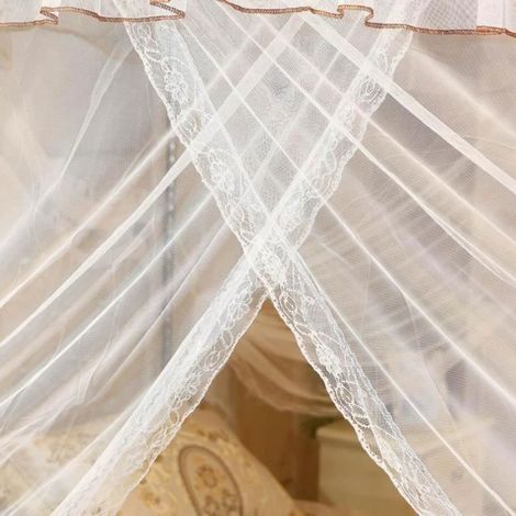 Moustiquaire - - Rideau de lit princesse - Polyester - Dentelle - Intérieur (1/4)