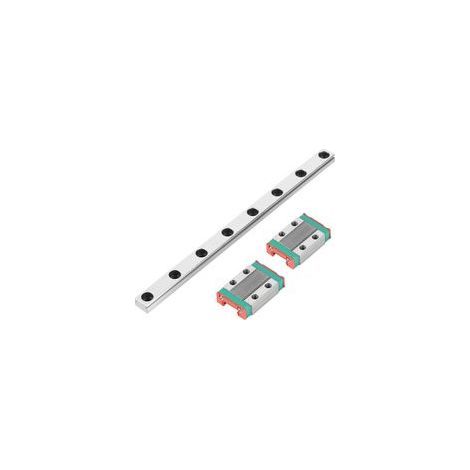 Rail de guidage linéaire MGN9B, 150mm, largeur 9mm, avec 2 blocs (1/5)