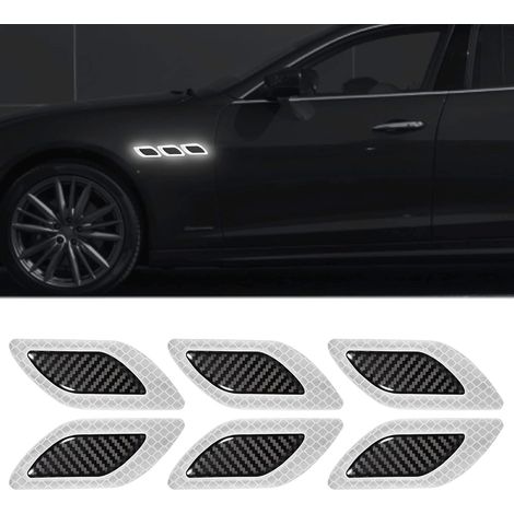 Stück 3D-Reflexstreifenaufkleber für Kotflügel, Motorhaube und Heckklappe