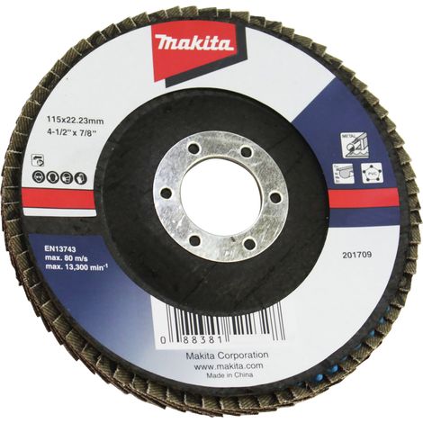 Makita Fächerschleifscheibe 125 mm A40 - D-63476 (1/3)