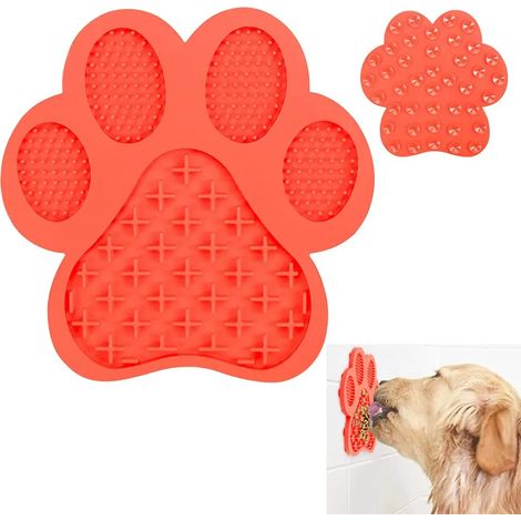 Alfombrilla para lamer perros, 1 pieza, alfombrilla para adiestramiento canino, alfombrilla para baño de gatos, alfombrilla para lamer perros con gran poder de succión