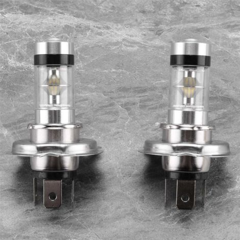 2 pezzi fari fendinebbia per auto 6000K bianco 100W 20 LED H4 HB2 9003 (1/4)
