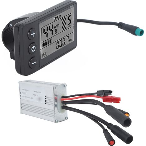 Contrôleur de vélo avec panneau S866 36V 48V 17A 250W 350W, boîtier métallique étanche, kit de conversion pour vélos électriques DIY (1/5)