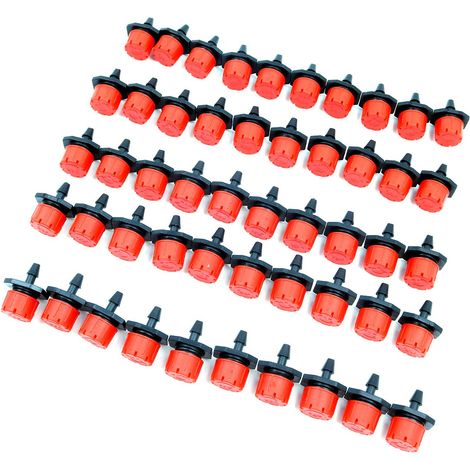 Drip Irrigation Dripper 50pcs Automatic Irrigation Kit Irrigation Nozzles for Pots Garden Sprinklers Garden Irrigation System (1/5)