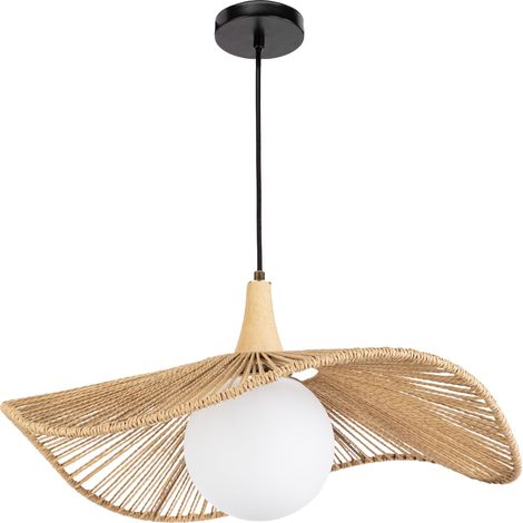 Lampada A Sospensione Da Soffitto Toolight App1932-1Cp Brown