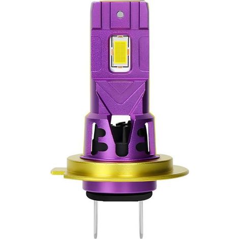 Ampoule LED H4 pour Phare Automobile 30W 12V 6000K 3500lm IP65 Violet