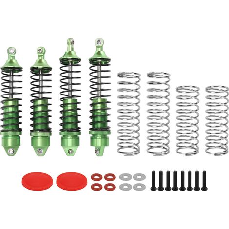 Stück Stoßdämpfer aus Aluminiumlegierung für Vorder- und Hinterachse für Arrma Senton 1/10 – Grün (1/5)