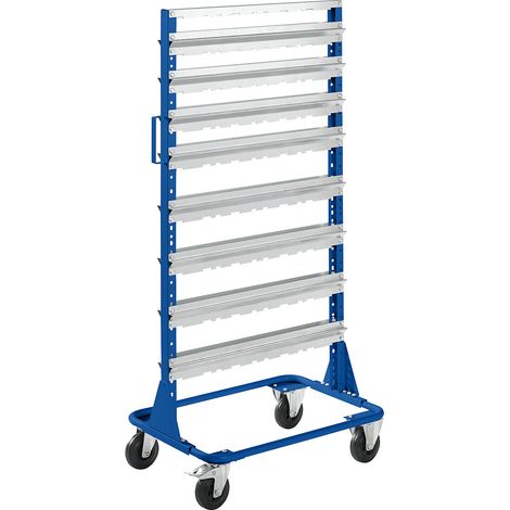 FRANKEL kaiserkraft, Rayonnage mobile hauteur 1588 mm, (1/2)