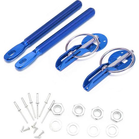 Clip per cofano, clip per cofano auto, clip Ot, clip Ot per auto, blocco Ot Ot Ot, kit di blocco Uchon universale Ot Ot per auto da corsa (ºúɫ)