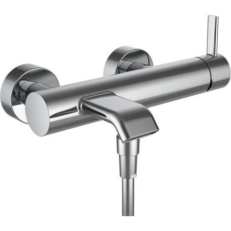 LAUFEN Meda Bademischer, Aufputz, mit Zubehör, chrom, (1/2)