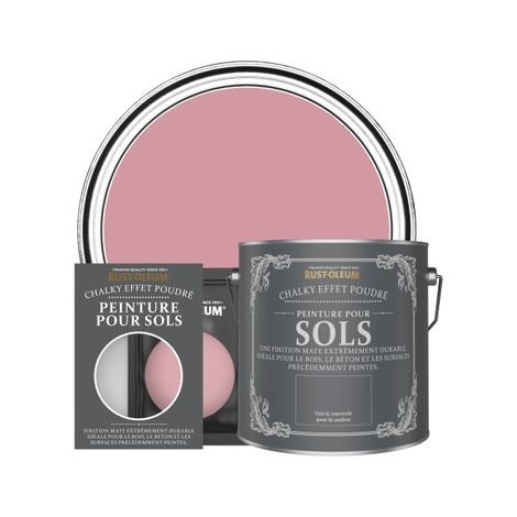 Peinture pour Sols Chalky - Rose Antique (1/2)