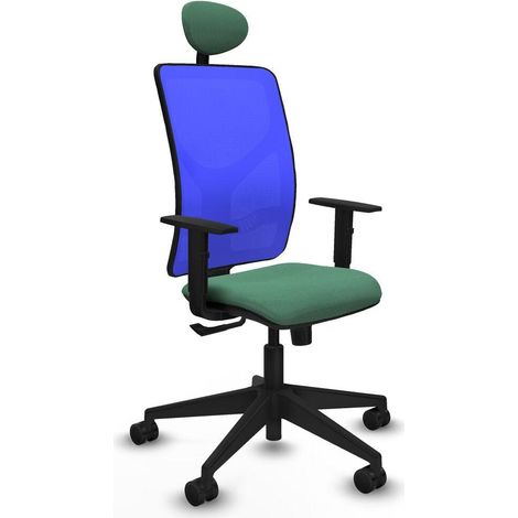 Piqueras y Crespo Motilla chaise bureau vert émeraude