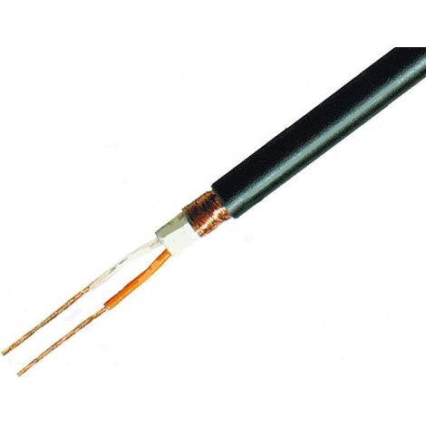 100m Cable Stereo Microphone 2x0.25mm diametre 6mm