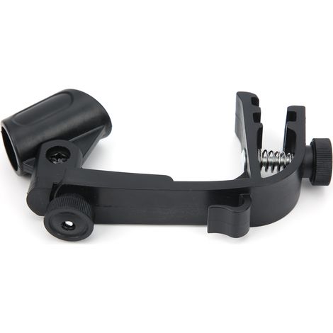 2 Pièces Clip Micro Microphone pour Batterie, Support Antichoc pour Caisse Claire, Accessoire pour Percussions (1/5)