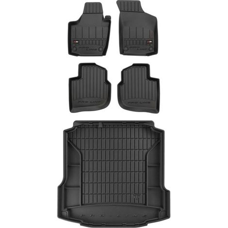 Satz 3D-Gummimatten für Seat Toledo 4 HB 2012-2018 (1/5)