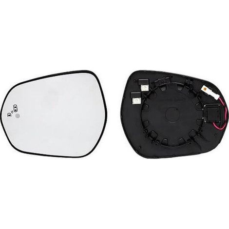 Verre de rétroviseur gauche chauffant side Ford Fiesta MK7 depuis 2017