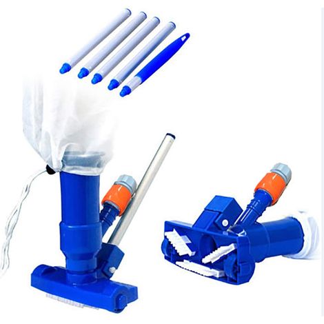 Kit d'entretien de piscine outils de nettoyage de piscine outil de nettoyage de jet d'aspirateur de piscine ensemble de tête d'aspiration (1/5)