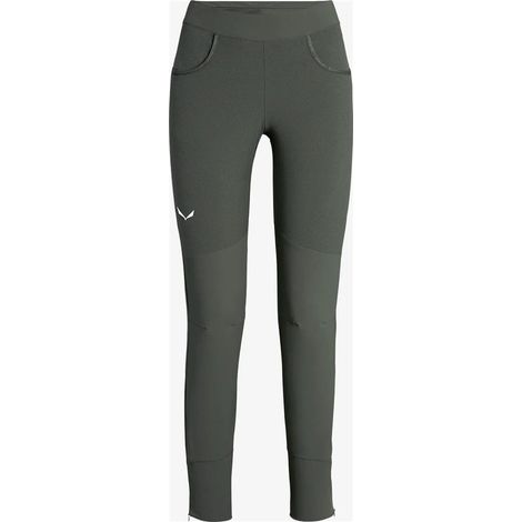 Salewa Agner Dst Mallas Pantalones Escalada Mujer - Verde Desteñido Talla: S (1/2)